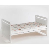 Pat bebelus, cu Saltea, TYMEK PLUS 26 WW BTP+M Genarom AM Alb Mat